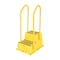 Vestil 2 Steps, 57.5 Overall Height, Polyethylene, Yellow SPN-2-YL-HR-PO - alternate 2
